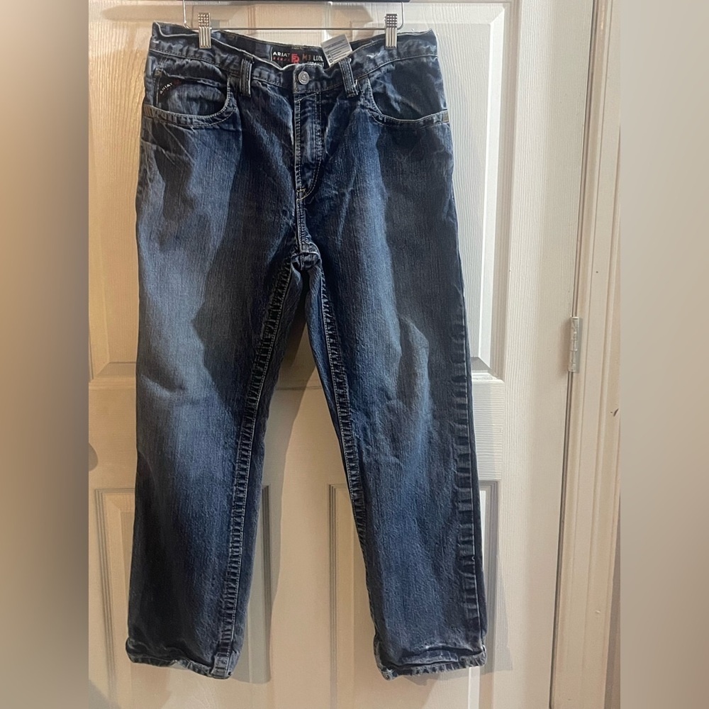 Ariat Men's Straight Blue Jeans
